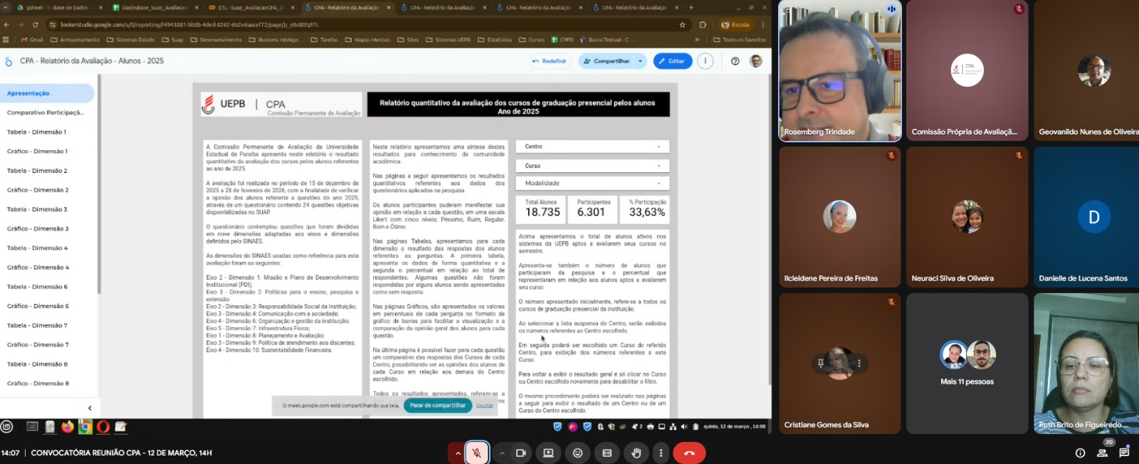 CPA da UEPB realiza primeira reunião ordinária de 2026